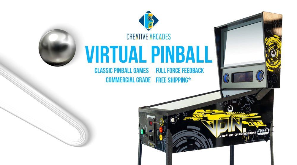 TR2 Virtual Pinball Machine - Buy Online at Creative Arcades – Creative  Arcades
