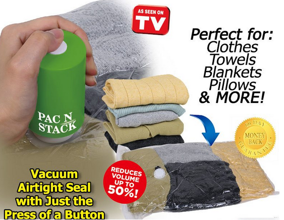 as seen on tv vacuum storage bags