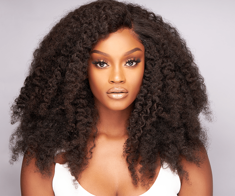 Afro Kinky 12 – Shes Happy Hair