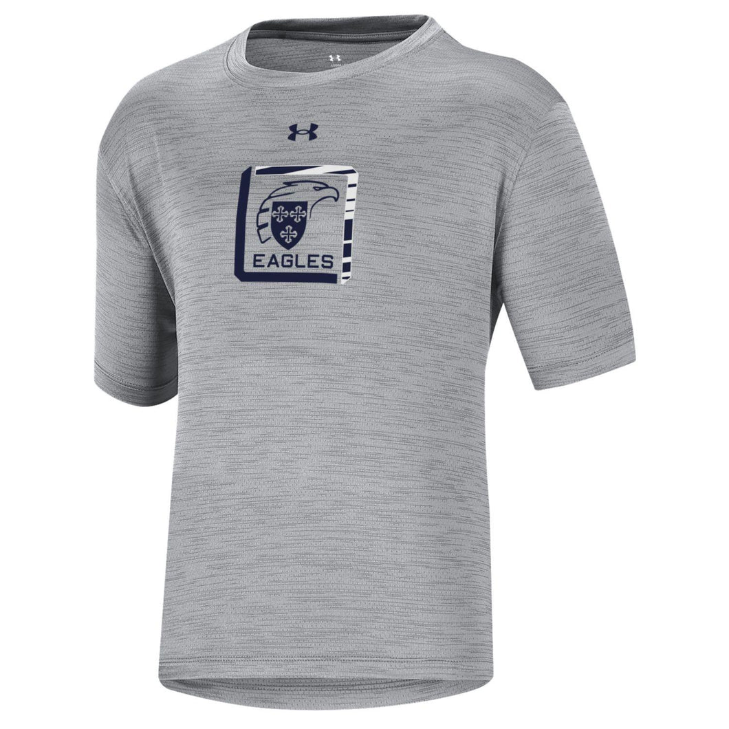 Armour Youth Gray Vent Tech Tee Eagle Shield Box – The Eagles Nest @ ESD