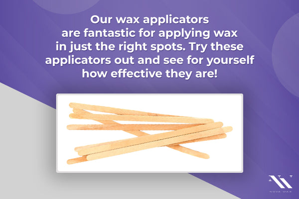 our wax applicators are fantastic for applying wax in just the right spots. try these applicators out for yourself and see how effective they are 