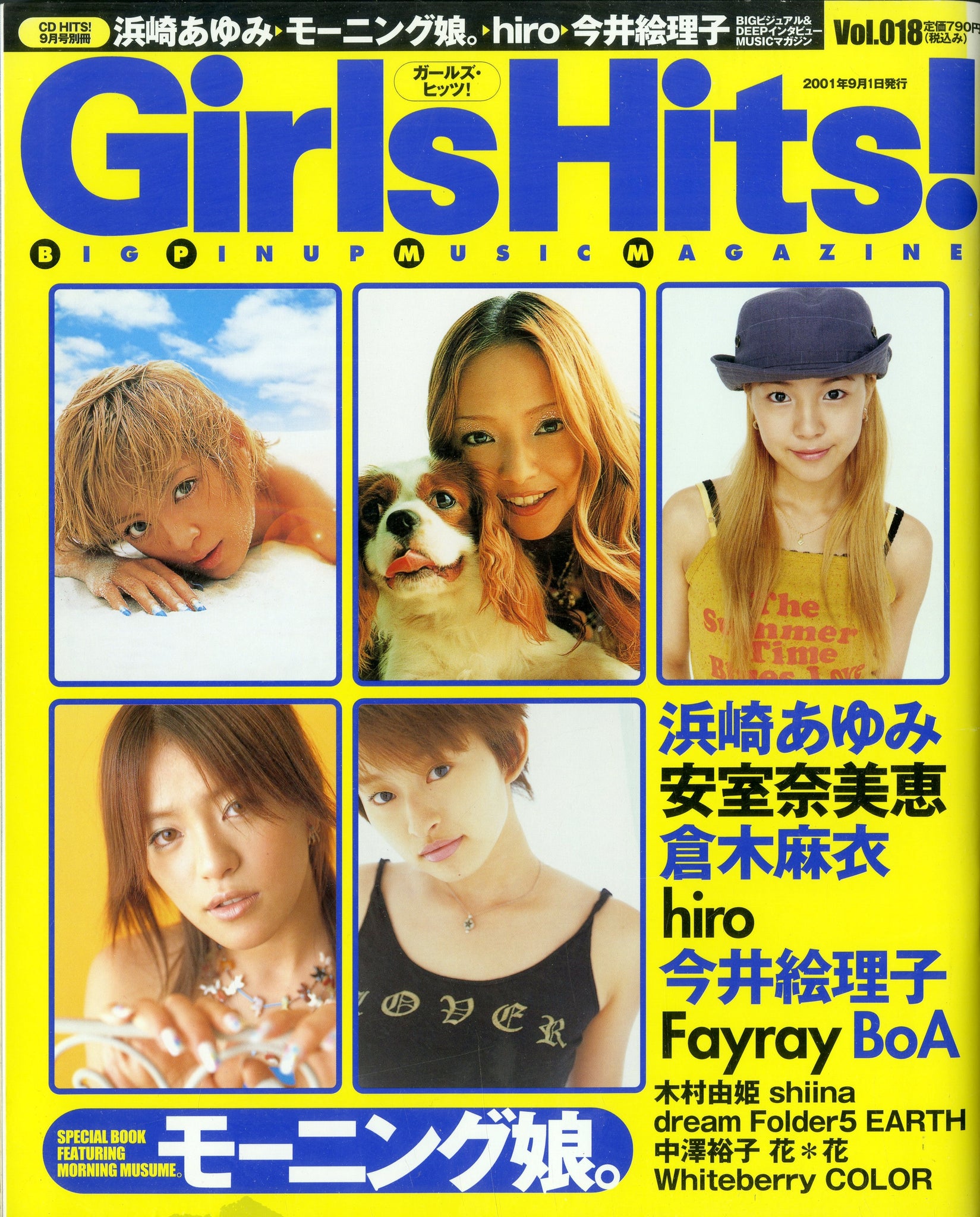 You meet Books Channel Store | 2024年05月02日号 | booksch.shop | Girls Hits!  (ガールズ・ヒッツ!) 2001年9月号Vol.18 | 2001年9月1日発行 | #安室奈美恵 #倉木麻衣 #Folder5 他 | -  本買取八尾市(全国対応) Books Channel本屋物語