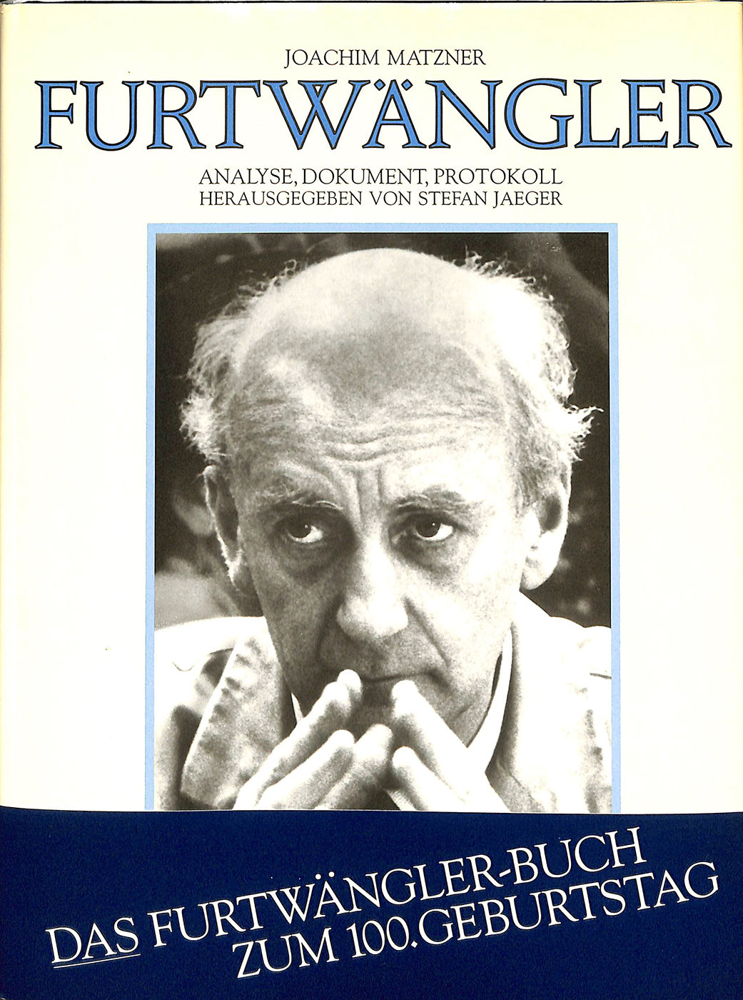 Furtwangler Analyse, Dokument, Protokoll (German Edition) [洋書