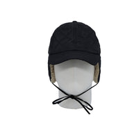 Winter Padded Quilting Earflaps Chin Strap Baseball Cap Hunting Hat CTT1491