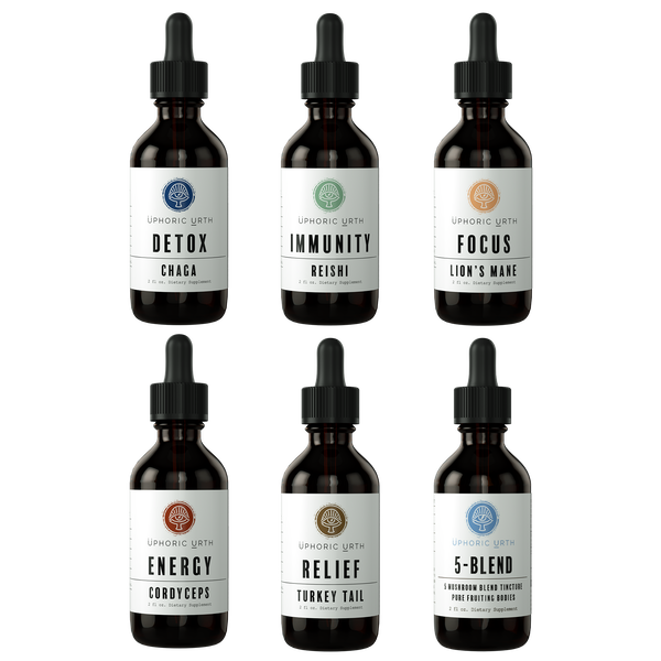 The Complete Set - Double Extracted Mushroom Tinctures