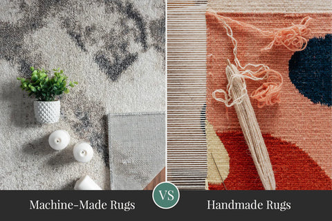 Handmade vs. machine-made carpet comparison
