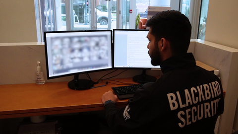 Blackbird Security front desk security guards