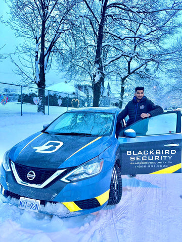 Blackbird Security provides mobile patrol security services and uniformed security guard services across Canada Vancouver Toronto Regina Edmonton