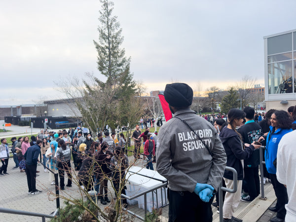 Blackbird Security event security in Vancouver at the UBC Thunderbird Stadium for Hatsune Miku Expo 2024