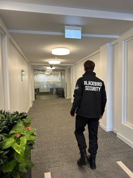 Blackbird Security provides mobile patrols foot patrols uniformed guards to clients in Vancouver Toronto and across Canada