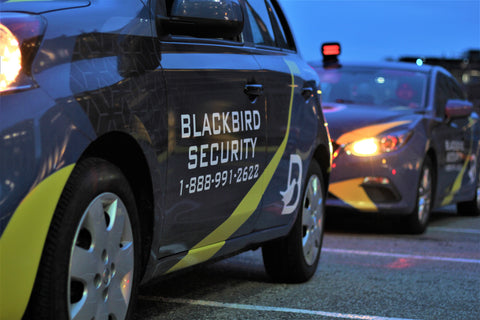 Blackbird Security provides mobile patrol security and uniformed security services to industries across Canada
