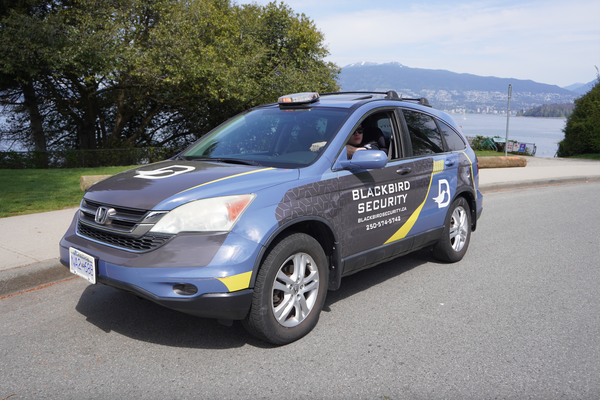Blackbird Security mobile patrol security Vancouver