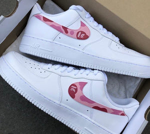 af1 pink tick