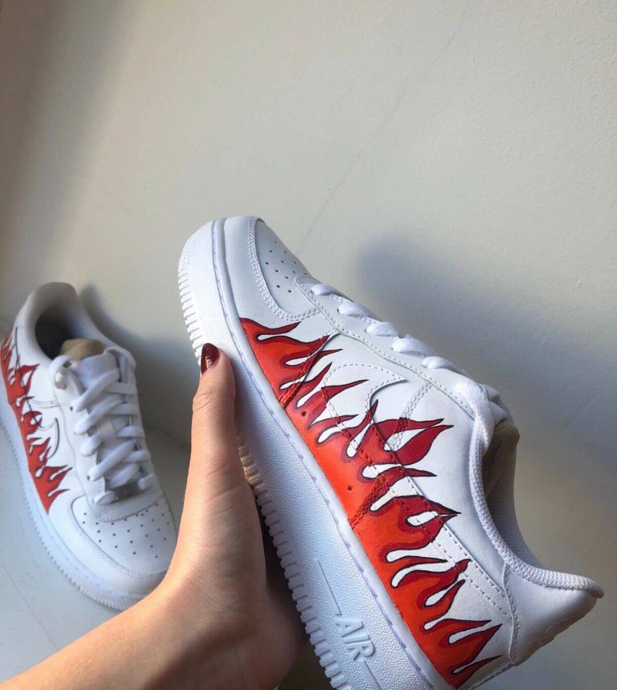 nike air force flame