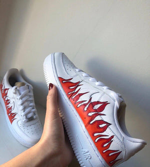 nike air force flame