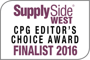 Supply Side West CPG Editors Choice Award Finalist 2016