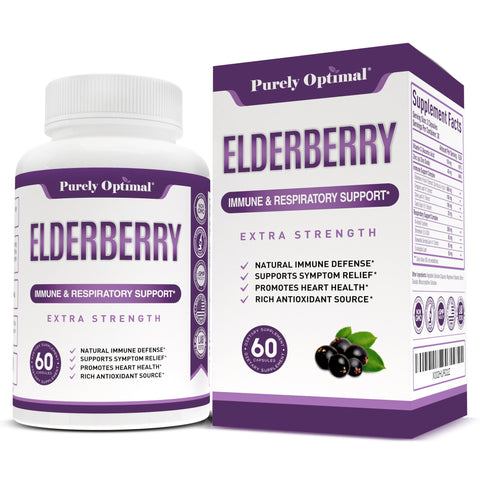 Purely Optimal Elderberry capsules