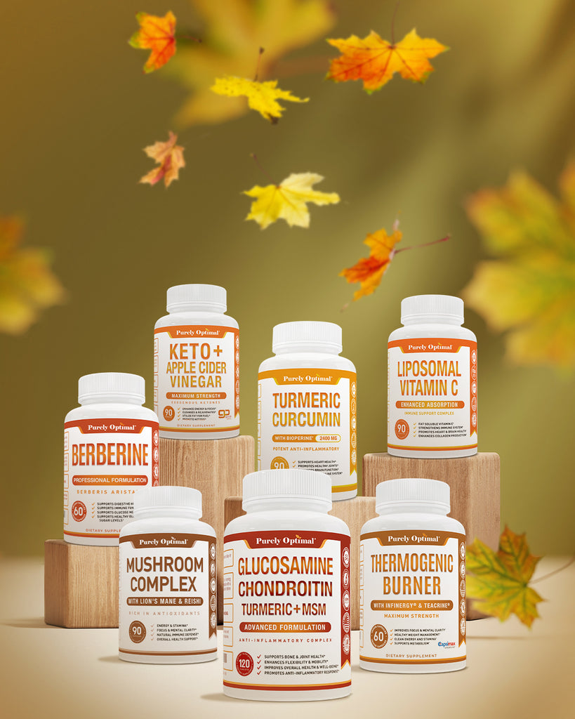 Purely Optimal supplements to support your health and wellness this season