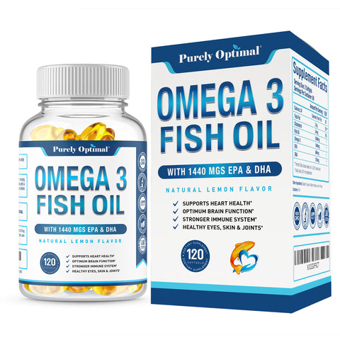 Purely Optimal Omega 3 Fish Oil
