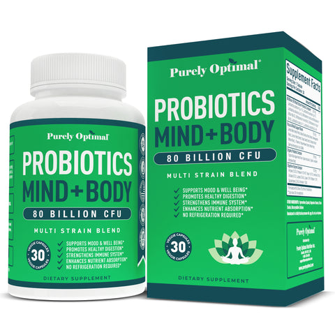 Purely Optimal Probiotics Mind + Body
