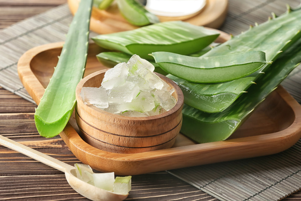 apply aloe vera as one of the best Home Made Remedies to Stop Hair Loss