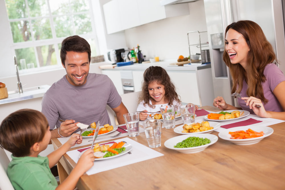  Eat well and together to Promote Family Wellness in Your Home