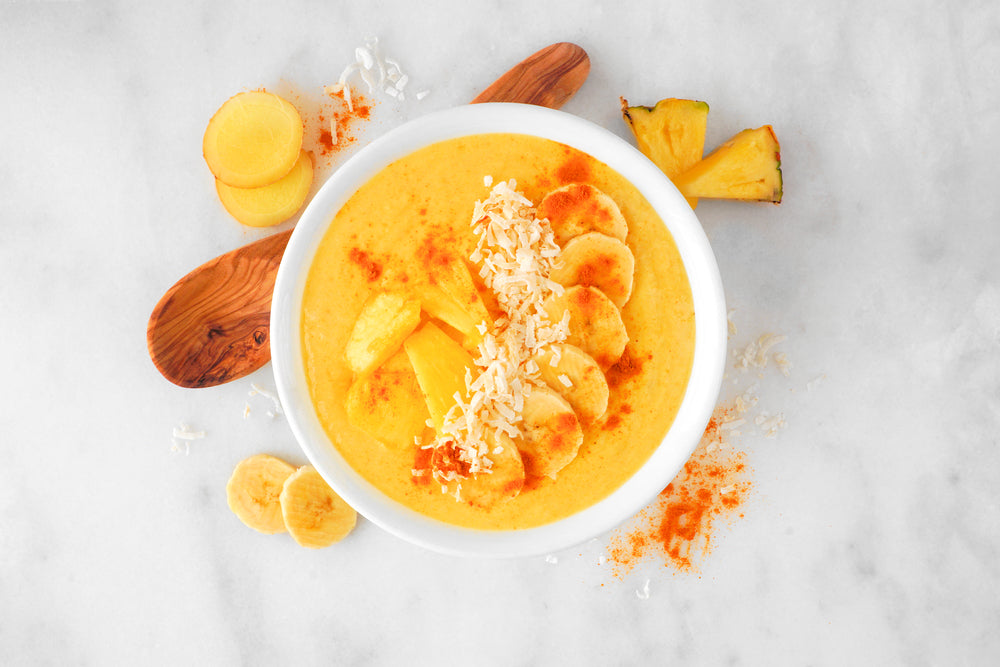 Turmeric-Ginger Smoothie as Nutrient-Rich Recipes for Better Digestion