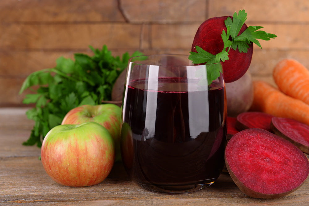  Beet juice with apple, and pineapple to help Lower Blood Pressure
