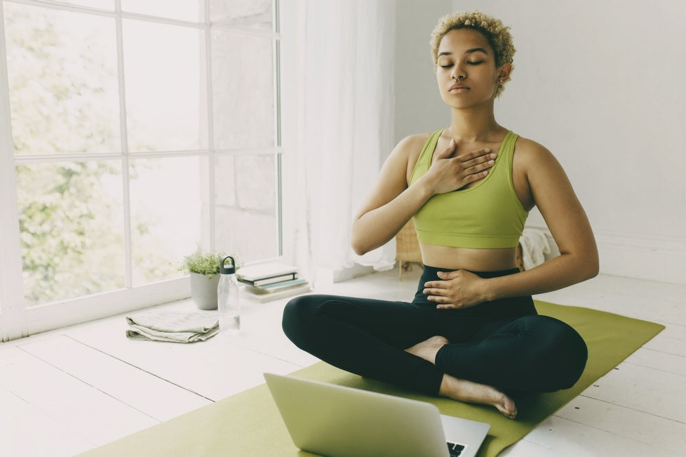 Mindful breathing and meditation for Healthy Habits for a Happy Year