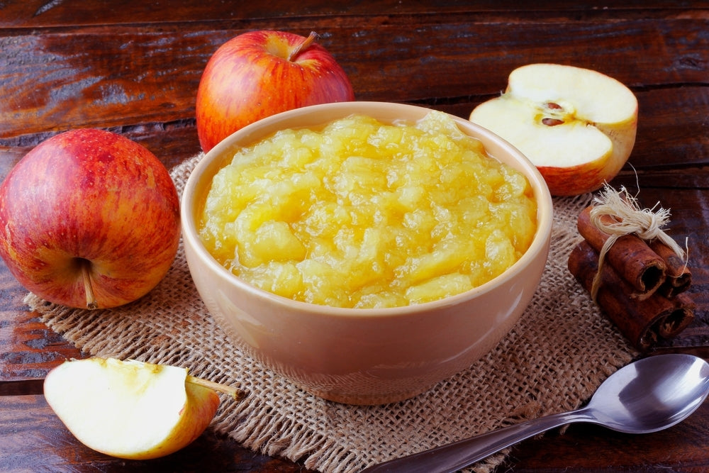Homemade Applesauce as healthy fall recipe