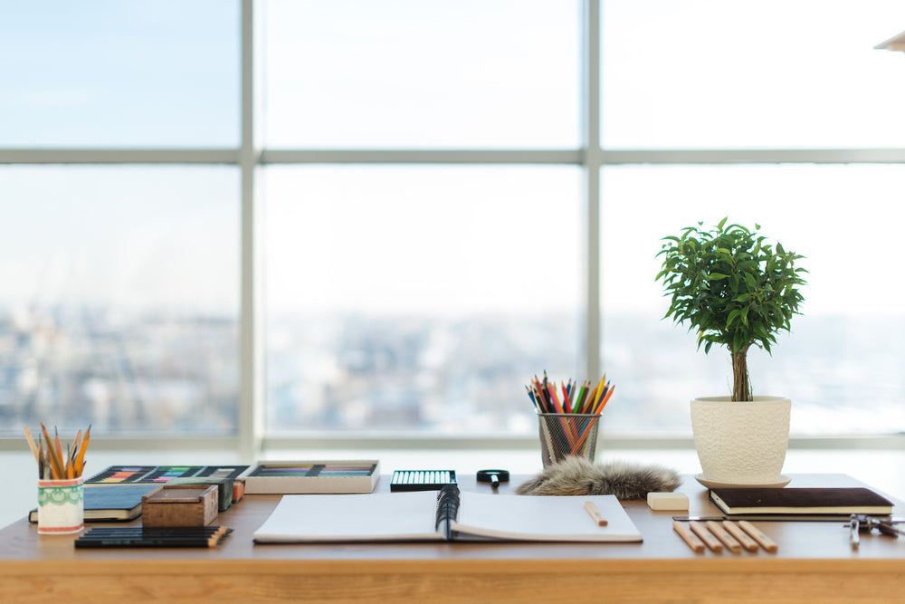 Position your desk thoughtfully to Feng Shui Your Workspace for Maximum Productivity