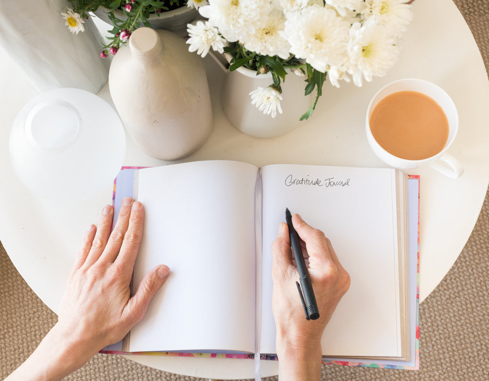 keeping a gratitude journal  for a More Thankful Mind