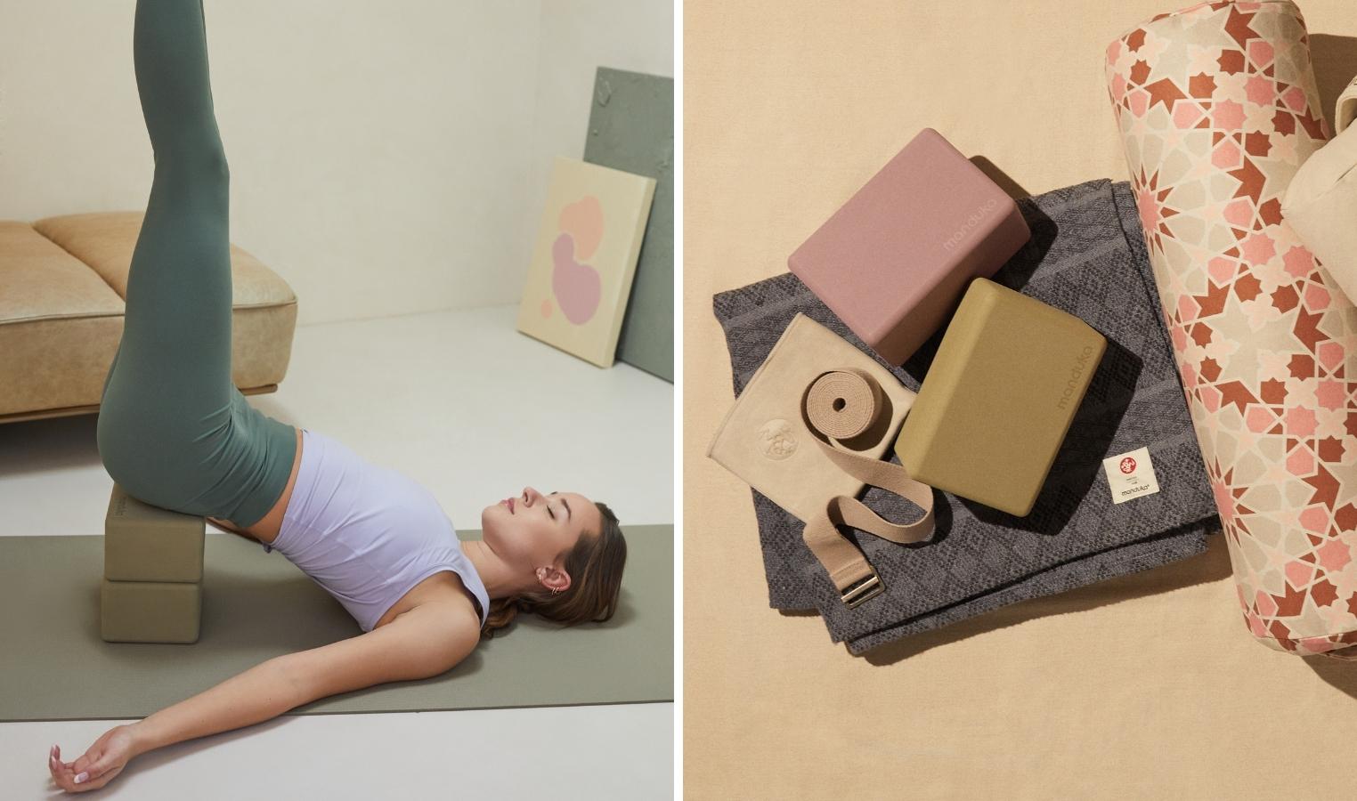 Manduka's Cork Yoga Blocks is the ideal companion to your Yoga mat,  creating a seamless and supportive partnership for your practice.…
