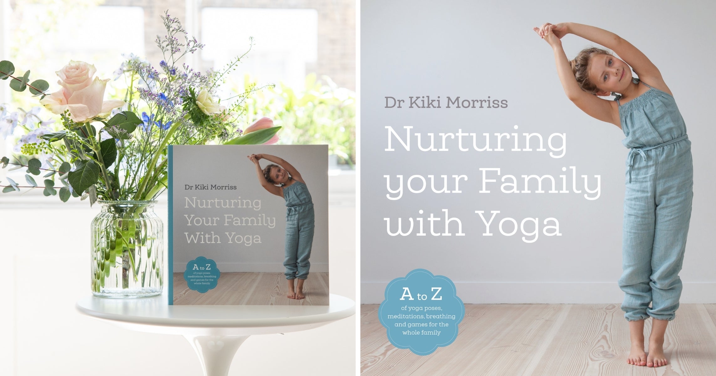 Plej din familie med yoga Bog Dr. Kiki Morriss