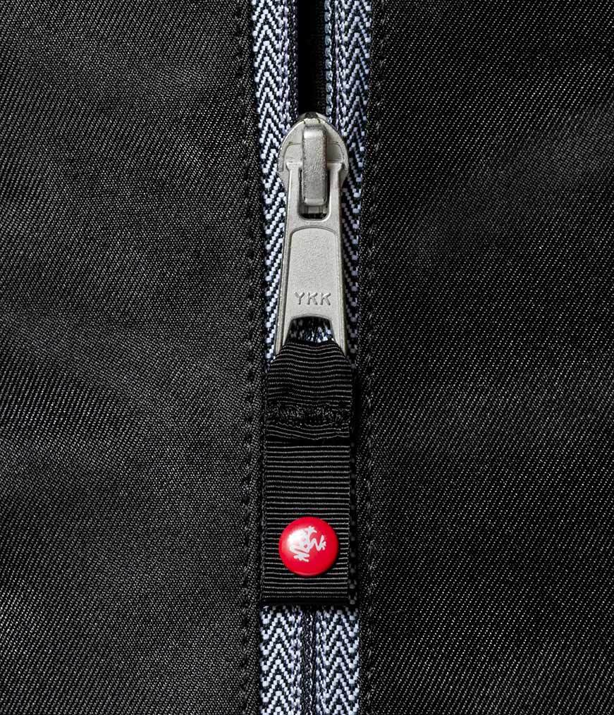 Manduka Go Light Yoga Mat Carrier Bag with Pocket, Adjustable One Size,  Black