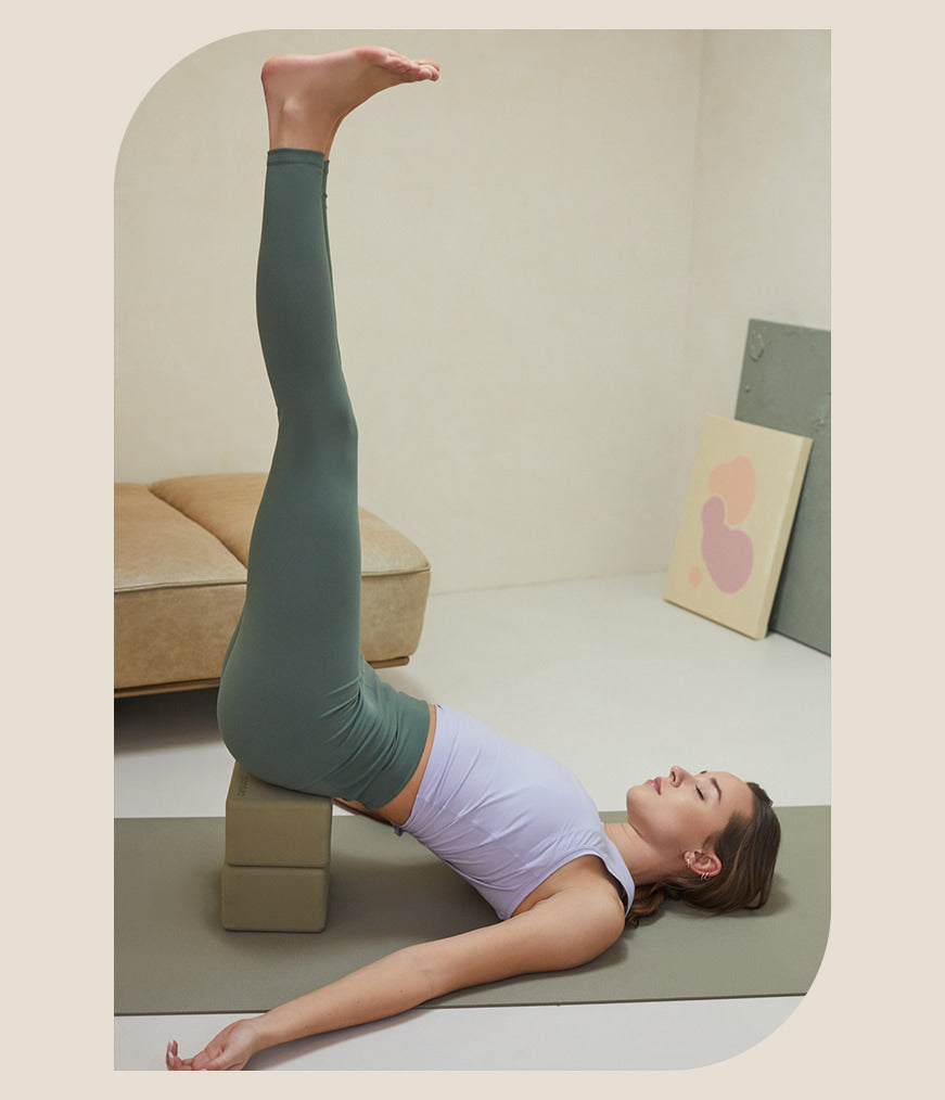 Eco-Friendly Recycled Foam Yoga Block