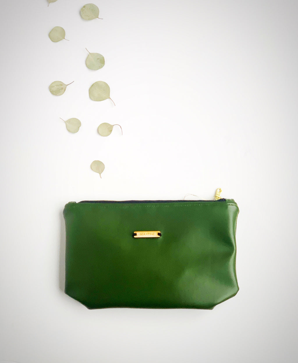 Brass Ring Clutch – Sea & Pine