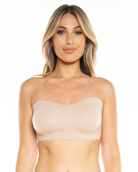 Rhonda Shear Womens Ahh Angel Seamless Bandeau Bra Style-9685