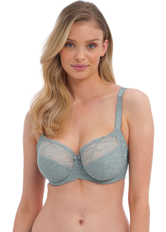 Fantasie Ana Half Cup Padded Plunge-Side Support- Moulded Bra-Blush