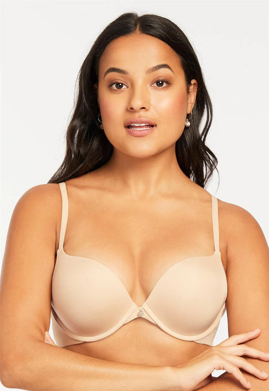 b.wow'd Push Up Plunge T-Shirt Bra 958287 295 - Au Natural