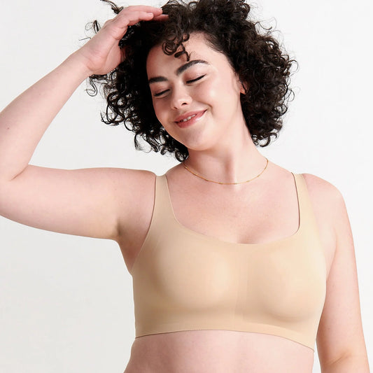 Buy Floret Women's Cotton Non Padded Wire Free T-Shirt, Full-Coverage,  Seamless Bra (T3050C_Skin_34_Beige_34B) at