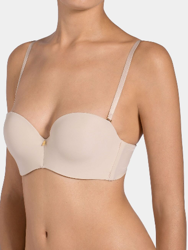 Nude Multiway Bra 36D by Ethel Austin Clear Straps Included