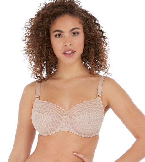 Breasts jiggle alot, unsupported, thought this bra was good for all breast  types 34FF - Panache » Jasmine (6951)