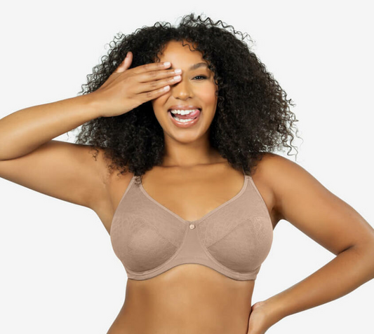 48H Bra Size in F Cup Sizes Nude by Elila Spacer Bras