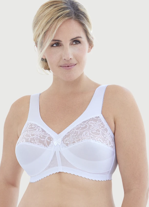 Instant Shaping By Plusform Womens 2-Pack Keyhole Bra BE5 Set White Size  38D NWT