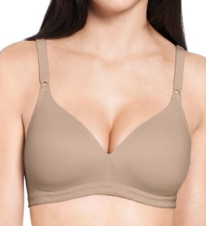 No Side Effects Wireless Contour Bra 1056 212 - Toasted Almond – Purple  Cactus Lingerie