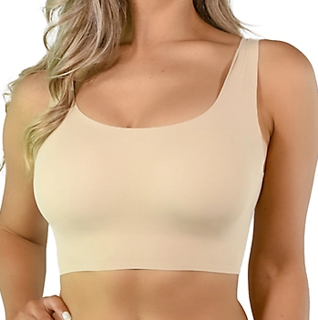 Wireless Bra with Moisture-Wicking Fabric, Our Best T-Shirt Bra,  Convertible Wirefree Back Bra Women Sports BraInvisibles Comfort Lightly  Lined Seamless Wireless Triangle Bralette Bra Beige : : Fashion
