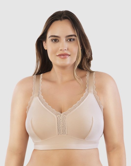 Getaria two-tone band triangle bralette, Iodus, Bralette Tops for Women