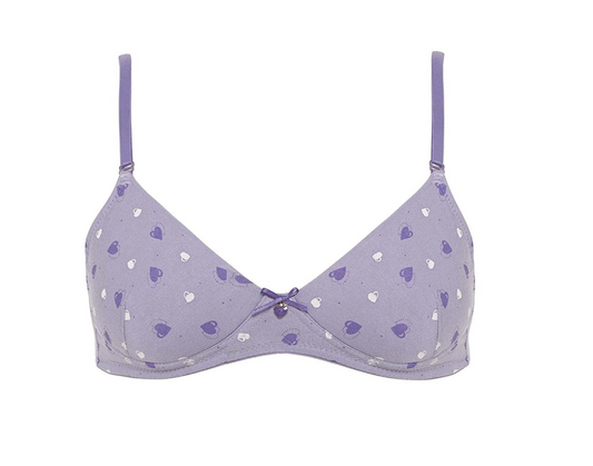Buy Intimacy Teenage Bra - BL01, White, Kintted-Non Wired, Non Padded, High Coverage