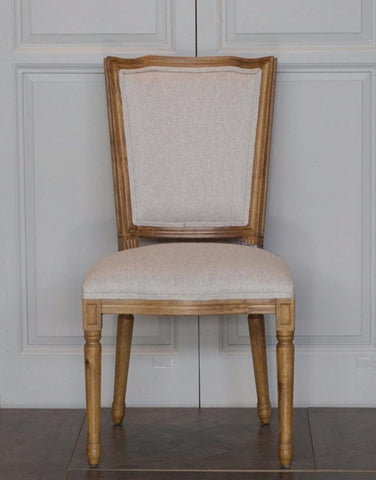 square back louis chair